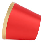 Fabric Lamp Shade European Style Modern Lampshade for E27 Table Lamp Floor Light SuppliesPX134 Red