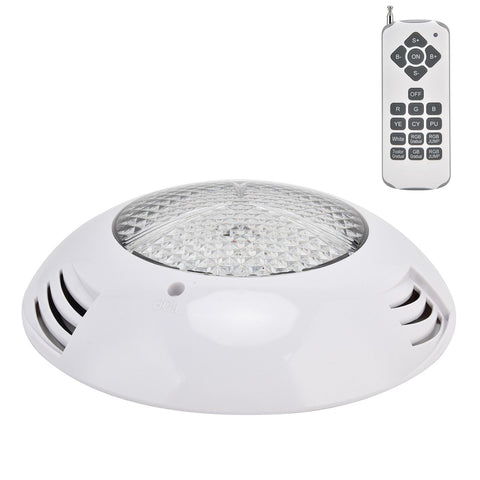 LED Simming Pool Light Waterproof Underwater Wall Mounted Light RGB Remote Control Submersible Light AC12V25W-2500LM