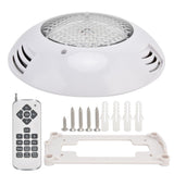 LED Simming Pool Light Waterproof Underwater Wall Mounted Light RGB Remote Control Submersible Light AC12V35W‑3500LM