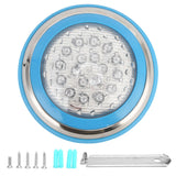 LED Swimming Pool Light Stainless Steel Waterproof Underwater Wall Light for Outdoor AC12V18W‑1800LM