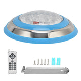 LED Simming Pool Light Underwater Light AC12V RGB HighPower 18Key Remote Control Submersible Light(24W-2400LM ) In Australia - Darrahopens