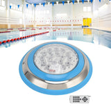 LED Simming Pool Light Underwater Light AC12V RGB HighPower 18Key Remote Control Submersible Light(24W-2400LM )