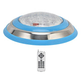 LED Simming Pool Light Underwater Light AC12V RGB HighPower 18Key Remote Control Submersible Light(54W-5400LM )