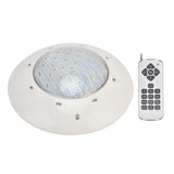 IP68 Waterproof LED Swimming Pool Light Colorful RGB Wall Mounted Underwater Light with Remote Control AC12V(18W 1800LM )