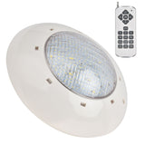 IP68 Waterproof LED Swimming Pool Light Colorful RGB Wall Mounted Underwater Light with Remote Control AC12V(18W 1800LM )