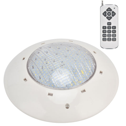 IP68 Waterproof LED Swimming Pool Light Colorful RGB Wall Mounted Underwater Light with Remote Control AC12V(25W 2500LM ) In Australia - Darrahopens