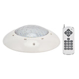 IP68 Waterproof LED Swimming Pool Light Colorful RGB Wall Mounted Underwater Light with Remote Control AC12V(25W 2500LM )