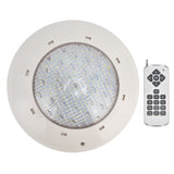 IP68 Waterproof LED Swimming Pool Light Colorful RGB Wall Mounted Underwater Light with Remote Control AC12V(25W 2500LM )