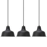 3 PCS Barn Pendant Lamp Holder Adjustable Rope Iron 110‑240V Farmhouse Pendant Light Holder for Home Bars Restaurants