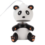 Candle Warmer Lamp Melting Wax Lamp Cute Panda Robot Shape with Timer Metal Frame G10 Bulb Candle Light Wamer In Australia - Darrahopens