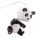 Candle Warmer Lamp Melting Wax Lamp Cute Panda Robot Shape with Timer Metal Frame G10 Bulb Candle Light Wamer