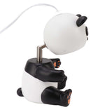 Candle Warmer Lamp Melting Wax Lamp Cute Panda Robot Shape with Timer Metal Frame G10 Bulb Candle Light Wamer