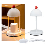 Candle Warmer Lamp Dimmable Candle Warmer Lantern Wax Melt for Scented Candles Top Candle Lamp with 2 Light Bulbs