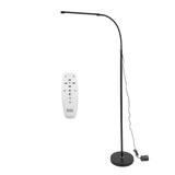 LED Floor Lamp Iron Adjustable Modern Standing Corner Lamp with Remote Control for Bedroom Living Room Office