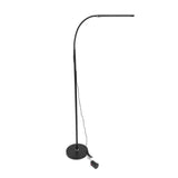 LED Floor Lamp Iron Adjustable Modern Standing Corner Lamp with Remote Control for Bedroom Living Room Office
