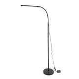 LED Floor Lamp Iron Adjustable Modern Standing Corner Lamp with Remote Control for Bedroom Living Room Office