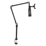 Half Moon Lamp Eyelash Light C Table Clamp USB Powered Adjustable Brightness Color Temperature Rotatable LED Beauty Light for Skincare