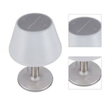 Solar Table Lamp LED Waterproof 3 Levels Adjustable Solar Desk Lamp for Home Outdoor Garden
