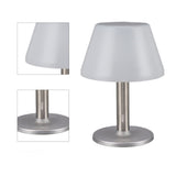Solar Table Lamp LED Waterproof 3 Levels Adjustable Solar Desk Lamp for Home Outdoor Garden