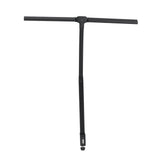 24W Double Head Gooseneck Desk Lamp Eye Protection Detachable Black LED Desk Lights for Work Reading