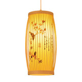 Woven Pendant Light Chinese Japanese Style Retro Rattan Lampshade Pendant Chandelier For Home Restaurant In Australia - Darrahopens