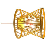 Hanging Lantern Lamp Pendant Light Fixture Bamboo Woven Chinese Japanese E27 Spotlight Decorative Lamp 111‑240V for Restaurant In Australia - Darrahopens