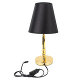 Bedside Table Lamp Modern LED Decorative Button Switch Nightstand Reading Lamp for Bedroom Office Living Room