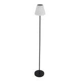 Solar Floor Lamp Waterproof Rechargeable Dimmable Warm White RGB LED Solar Powered Outdoor Lamp with Light Sensor for Balcony Patio Garden