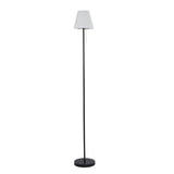 Solar Floor Lamp Waterproof Rechargeable Dimmable Warm White RGB LED Solar Powered Outdoor Lamp with Light Sensor for Balcony Patio Garden