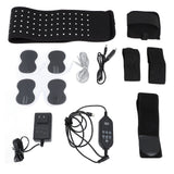 Red LED Light Foot Belt 660nm 640nm and 880nm Adjustable Temp Near Infrared Light Foot Wrap Devices With Electronic Stimulator Massage