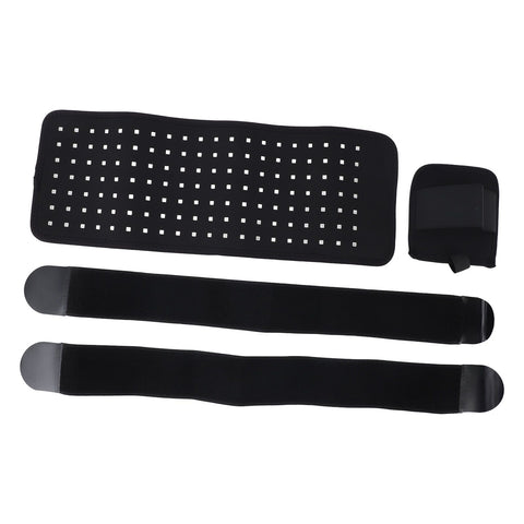 Infrared Light Belt LED 660nm 850nm with Timer Wearable Infrared Light Device for Sports Injuries Stiff Neck Muscle Soreness USB