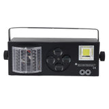 4 IN 1 DJ Lights Sound Activated DMX Control RGBW GOBO Pattern Beam Strobe Party Light for Party Wedding Christmas