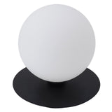 White Glass Globe Ceiling Light 18cm Diameter G9 Base Globe Shape Ceiling Lamp for Hallway Entrance 85‑265V