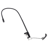 UV LED Desk Light Nail Lash Lamp with Flexible Gooseneck Clamp Foot Pedal Control Portable Glue Curing Lamp for Beauty Salon