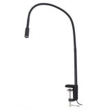 UV LED Desk Light Nail Lash Lamp with Flexible Gooseneck Clamp Foot Pedal Control Portable Glue Curing Lamp for Beauty Salon
