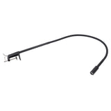UV LED Desk Light Nail Lash Lamp with Flexible Gooseneck Clamp Foot Pedal Control Portable Glue Curing Lamp for Beauty Salon