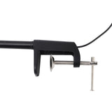 Lash Extension UV Lamp Gooseneck LED Adjustable Spot Size with Clamp Foot Pedal Switch UV Nail Light for Gel Curing