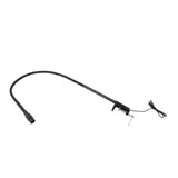 Lash Extension UV Lamp Gooseneck LED Adjustable Spot Size with Clamp Foot Pedal Switch UV Nail Light for Gel Curing