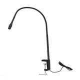 Lash Extension UV Lamp Gooseneck LED Adjustable Spot Size with Clamp Foot Pedal Switch UV Nail Light for Gel Curing