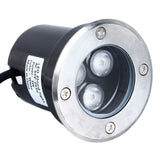 10pcs In Ground Light IP65 Waterproof Recessed LED Ground Lamp for Garden Lawn Deck 85‑265V Warm Light