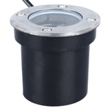10pcs In Ground Light IP65 Waterproof Recessed LED Ground Lamp for Garden Lawn Deck 85‑265V Warm Light