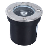10pcs In Ground Light IP65 Waterproof Recessed LED Ground Lamp for Garden Lawn Deck 85‑265V Warm Light