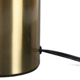 Table Lamp Ball Lampshade Modern Glass Nightstand Light Shade with Metal Base for G9 Bulb for Bedroom