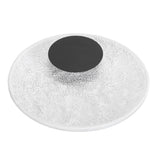 Wall Lamp Modern LED Resin Round Moon Eclipse Warm Lighting Eye Caring Wall Sconce for Bedroom Living Room