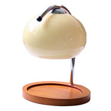 Candle Warmer Lamp Dimmable Retro Decorative Aromatherapy Candle Melter Melting Lamp for Bedroom Study Round Plate Beige In Australia - Darrahopens