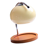 Candle Warmer Lamp Dimmable Retro Decorative Aromatherapy Candle Melter Melting Lamp for Bedroom Study Round Plate Beige