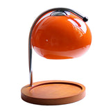 Candle Warmer Lamp Dimmable Retro Decorative Aromatherapy Candle Melter Melting Lamp for Bedroom Study Round Plate Coral