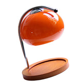 Candle Warmer Lamp Dimmable Retro Decorative Aromatherapy Candle Melter Melting Lamp for Bedroom Study Round Plate Coral