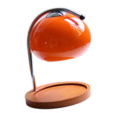 Candle Warmer Lamp Dimmable Retro Decorative Aromatherapy Candle Melter Melting Lamp for Bedroom Study Round Plate Coral