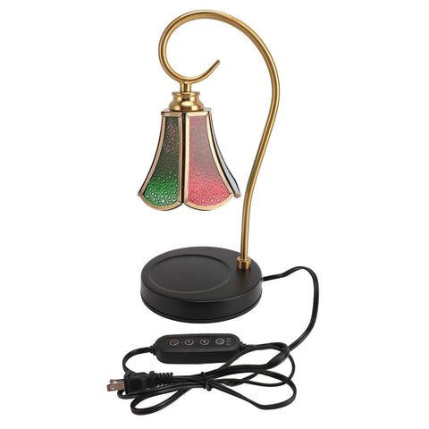 Candle Warmer Lamp Dimmable Smokeless Timing Decorative Candle Wax Melting Light with 2 Bulbs for Bedroom In Australia - Darrahopens